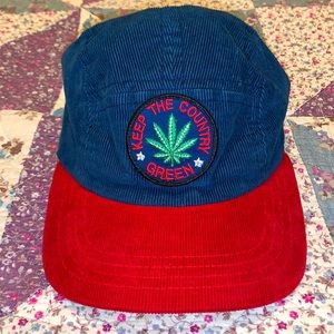 Keep the country green 🍃 corduroy hat